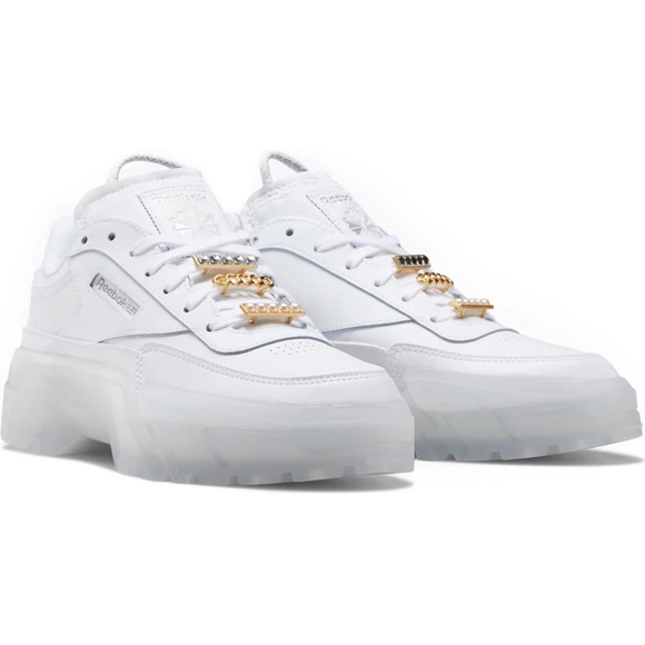 Reebok Club C Cardi B shoes. - Picture 1 of 5